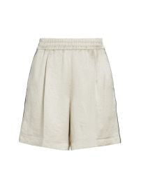 Shop Helmut Lang Satin Crinkled Pajama Shorts at Saks Fifth Avenue