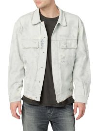 Shop Hudson Jeans Trucker Boxy-Fit Denim Jacket at Saks Fifth Avenue