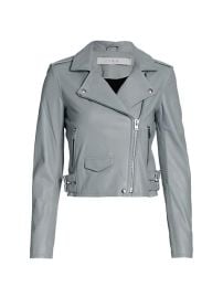 Shop IRO Ashville Leather Biker Jacket at Saks Fifth Avenue