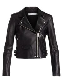 Shop IRO Ashville Leather Moto Jacket at Saks Fifth Avenue