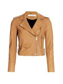 Shop IRO Ashville Leather Moto Jacket at Saks Fifth Avenue