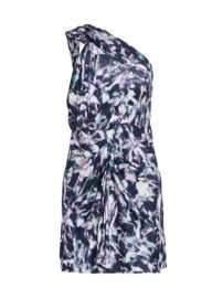 Shop IRO Kevals One-Shoulder Mini Dress at Saks Fifth Avenue