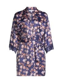 Shop In Bloom Madeline Satin amp Lace Robe at Saks Fifth Avenue