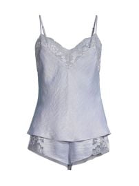 Shop In Bloom Silver 2-Piece Camisole amp Shorts Set at Saks Fifth Avenue