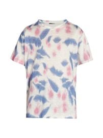 Shop Isabel Marant Camron Tie-Dye Linen T-Shirt at Saks Fifth Avenue