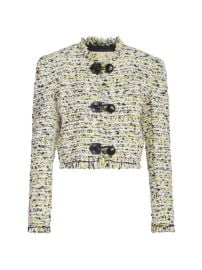 Shop Isabel Marant Gradilia Wool-Blend Tweed Jacket at Saks Fifth Avenue