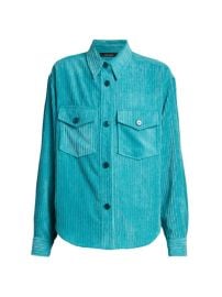 Shop Isabel Marant Madiana Corduroy Button-Front Shirt at Saks Fifth Avenue