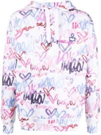 Shop Isabel Marant Viley graffiti-print hoodie with Express Delivery - at Farfetch