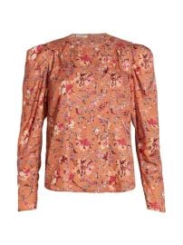 Shop Isabel Marant toile Benson Printed Long-Sleeve Top at Saks Fifth Avenue