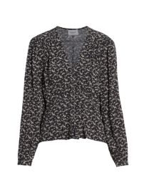 Shop Isabel Marant toile Eddy Chiffon Blouse at Saks Fifth Avenue