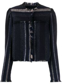 Shop Isabel Marant xC9toile cropped tweed jacket with Express Delivery - at Farfetch