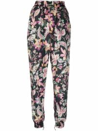 Shop Isabel Marant xC9toile floral print trousers with Express Delivery - at Farfetch