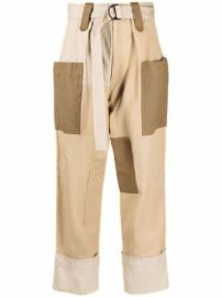 Shop Isabel Marant xC9toile patchwork straight-leg jeans with Express Delivery - at Farfetch