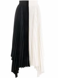 Shop JOSEPH Ade pleated midi skirt with Express Delivery - at Farfetch