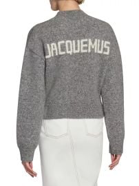 Shop Jacquemus Jacquemus Alpaca-Wool Blend Sweater at Saks Fifth Avenue