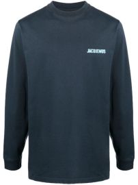 Shop Jacquemus logo-print T-shirt with Express Delivery - at Farfetch