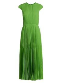 Shop Jason Wu Collection Pleated Crepe Day Dress at Saks Fifth Avenue