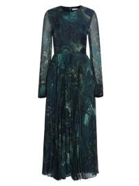 Shop Jason Wu Collection Printed Chiffon Maxi Dress at Saks Fifth Avenue