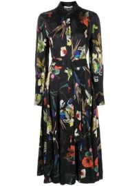 Shop Jason Wu Collection floral-print shirt dress with Express Delivery - at Farfetch