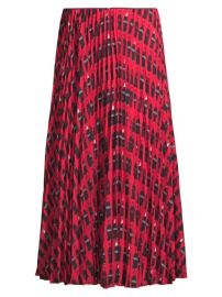 Shop Jason Wu Silk Printed Skirt at Saks Fifth Avenue