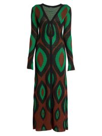 Shop Johanna Ortiz Mysterious World Netted Maxi Dress at Saks Fifth Avenue