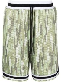 Shop John Elliott Game abstract-print running shorts with Express Delivery - at Farfetch