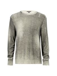 Shop John Varvatos Atchison Distressed Sweater at Saks Fifth Avenue