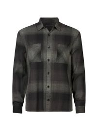 Shop John Varvatos Cole Plaid Long-Sleeve Shirt at Saks Fifth Avenue