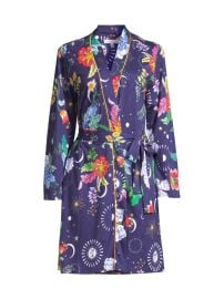 Shop Johnny Was Aurora Borealis Cotton-Blend Robe at Saks Fifth Avenue