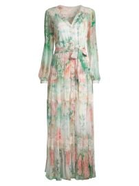 Shop Johnny Was Ruksana Floral Silk Maxi Dress at Saks Fifth Avenue