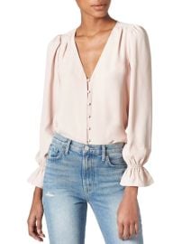 Shop Joie Bolona Silk Blouse at Saks Fifth Avenue