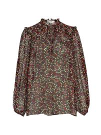 Shop Joie Epworth Silk Blouse at Saks Fifth Avenue