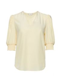 Shop Joie Karemele Silk Blouse at Saks Fifth Avenue