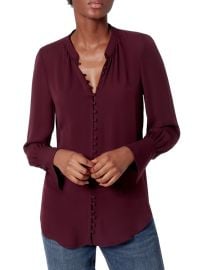 Shop Joie Tariana Button-Up Silk Blouse at Saks Fifth Avenue