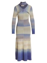 Shop Jonathan Simkhai Kazuki Striped Space Dye Dress at Saks Fifth Avenue