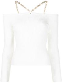 Shop Jonathan Simkhai Quinn chain detail top with Express Delivery - at Farfetch