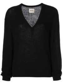 Shop KHAITE cashmere V-neck jumper with Express Delivery - at Farfetch