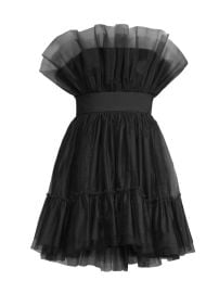 Shop Katie May Elle Tulle Minidress at Saks Fifth Avenue