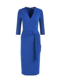 Shop Kay Unger Londyn Crepe Midi Dress at Saks Fifth Avenue