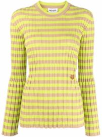 Shop Kenzo striped knit jumper with Express Delivery - at Farfetch