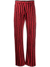 Shop Kenzo striped straight leg jeans with Express Delivery - at Farfetch