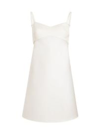 Shop Khaite Eli Silk Mini Slipdress at Saks Fifth Avenue