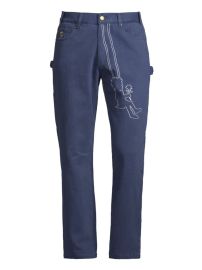 Shop KidSuper Swingset Denim Cargo Pants at Saks Fifth Avenue