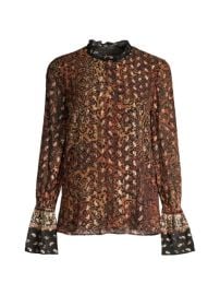 Shop Kobi Halperin Dayna Paisley Blouse at Saks Fifth Avenue