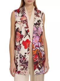 Shop Kobi Halperin Georgia Floral Long Vest at Saks Fifth Avenue