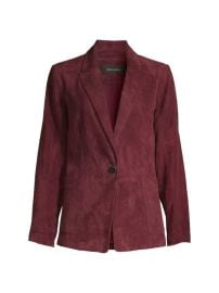 Shop Kobi Halperin Keren Suede Jacket at Saks Fifth Avenue