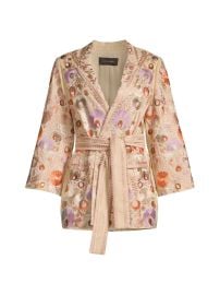 Shop Kobi Halperin Maggie Embroidered Wrap Jacket at Saks Fifth Avenue