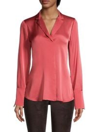 Shop Kobi Halperin Rebekah Stretch-Silk Blouse at Saks Fifth Avenue