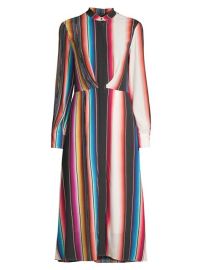 Shop Kobi Halperin Steffi Stripe Shirtdress at Saks Fifth Avenue