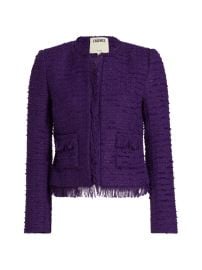 Shop LAGENCE Angelina Tweed Blazer at Saks Fifth Avenue